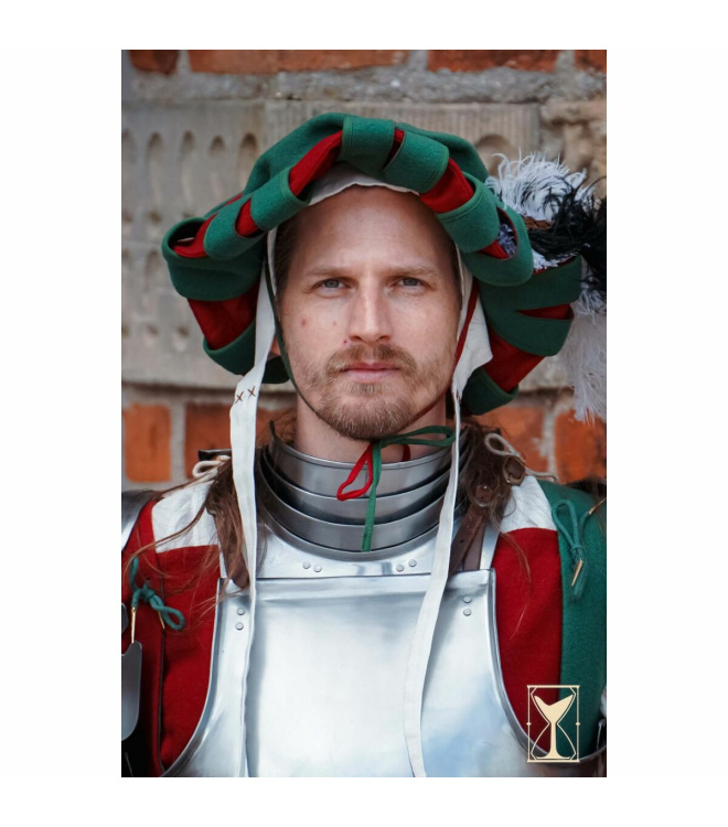 Landsknecht Gorget 1,6 mm Stahl