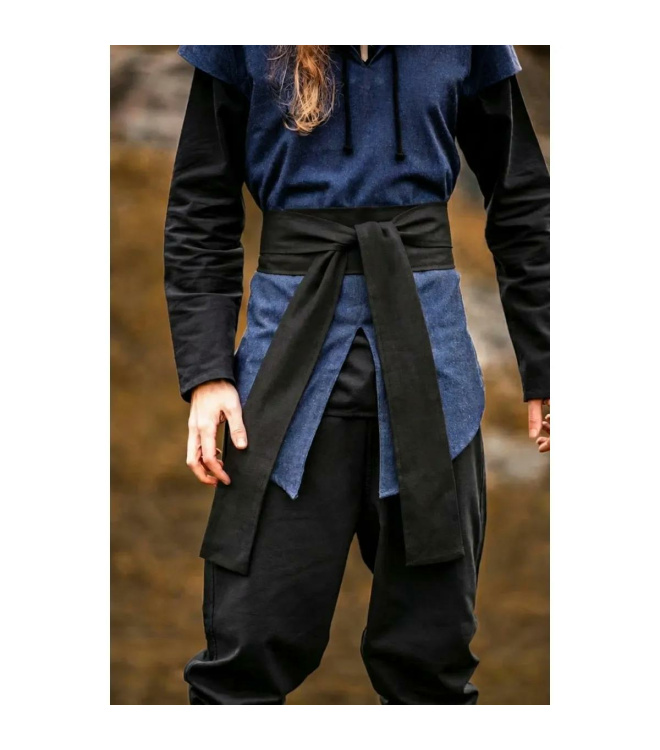 Mittelalter Stoffgürtel Leinen Wickelgürtel Unisex "Torben"