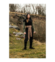 Mittelalter Stoffgürtel Leinen Wickelgürtel Unisex "Torben"