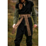 Mittelalter Stoffgürtel Leinen Wickelgürtel Unisex "Torben"