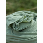 Mittelalter Schal Baumwolle Crinkle-Effekt unisex  Grün