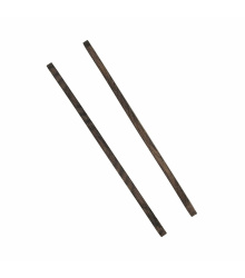 1 Paar Wikinger Taschenbügel Eiche dunkel "Birka" 20 cm