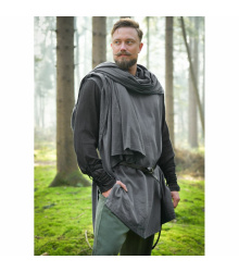Mittelalter Schal Baumwolle Crinkle-Effekt unisex