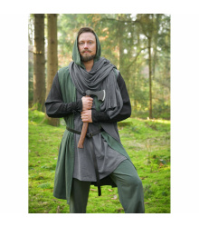 Mittelalter Schal Baumwolle Crinkle-Effekt unisex