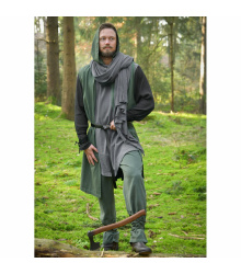 Mittelalter Schal Baumwolle Crinkle-Effekt unisex