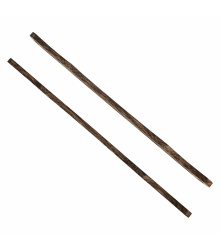 1 Paar Wikinger Taschenbügel Eiche dunkel "Haithabu" 27 cm
