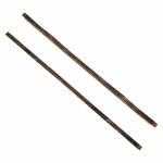 1 Paar Wikinger Taschenbügel Eiche dunkel "Haithabu" 27 cm