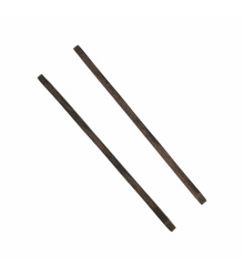 1 Paar Wikinger Taschenbügel Eiche dunkel "Haithabu" 20 cm