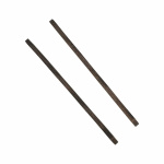 1 Paar Wikinger Taschenbügel Eiche dunkel "Haithabu" 20 cm