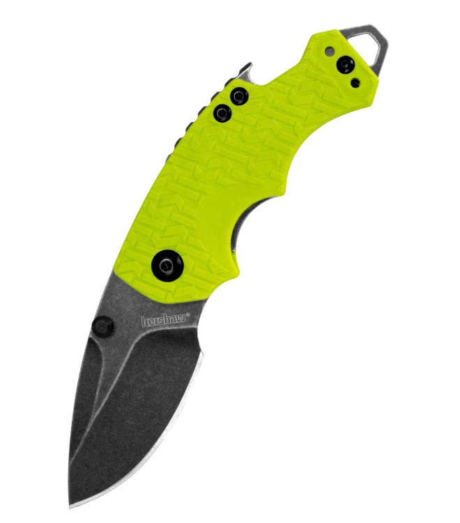 Taschenmesser Kershaw Shuffle, Neongrün, BlackWash