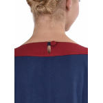 Mittelalterkleid Gudrun, blau/rot