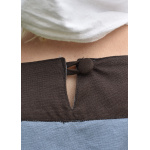 Mittelalterkleid Gudrun, blaugrau/braun