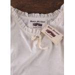 Mittelalter Bluse Birga mit 3/4 Arm, natur
