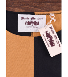 Mittelalter Waffenrock Eckhart, Mi-Parti, gelb/schwarz