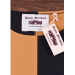 Mittelalter Waffenrock Eckhart, Mi-Parti, gelb/schwarz