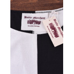 Mittelalter Waffenrock Eckhart, Mi-Parti, natur/schwarz