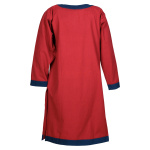 Mittelalterliche Tunika Vallentin, rot/blau