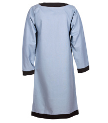 Mittelalterliche Tunika Vallentin, blaugrau/braun