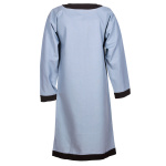 Mittelalterliche Tunika Vallentin, blaugrau/braun