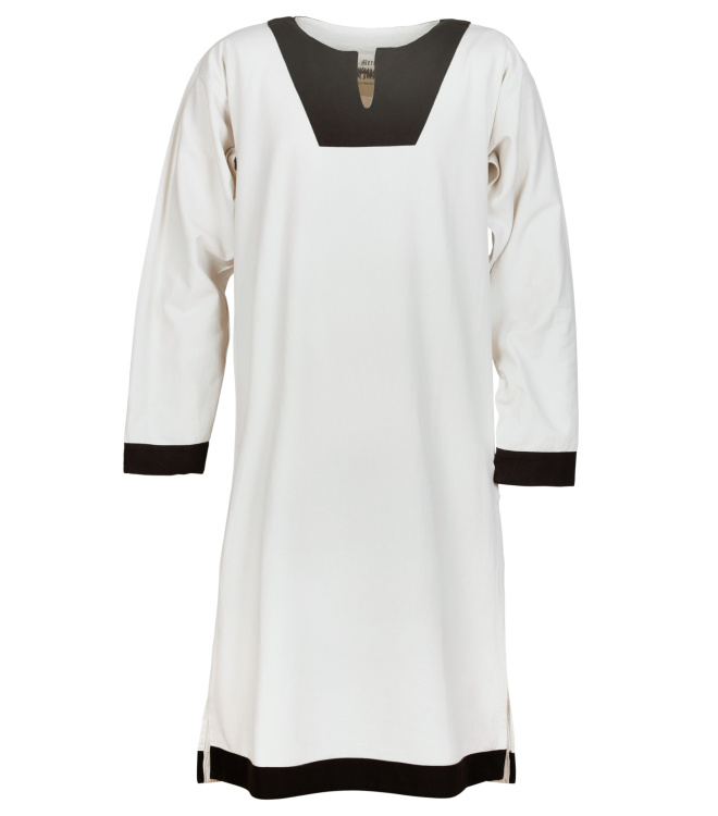 Mittelalterliche Tunika Vallentin, natur/braun