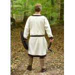 Mittelalterliche Tunika Vallentin, natur/braun