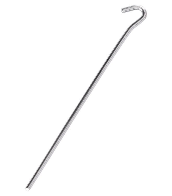 Erdnagel Hering Spezial aus Stahl, rund, ca. 30 cm
