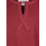 Mittelalter Tunika Albrecht mit Borte, langarm, weinrot