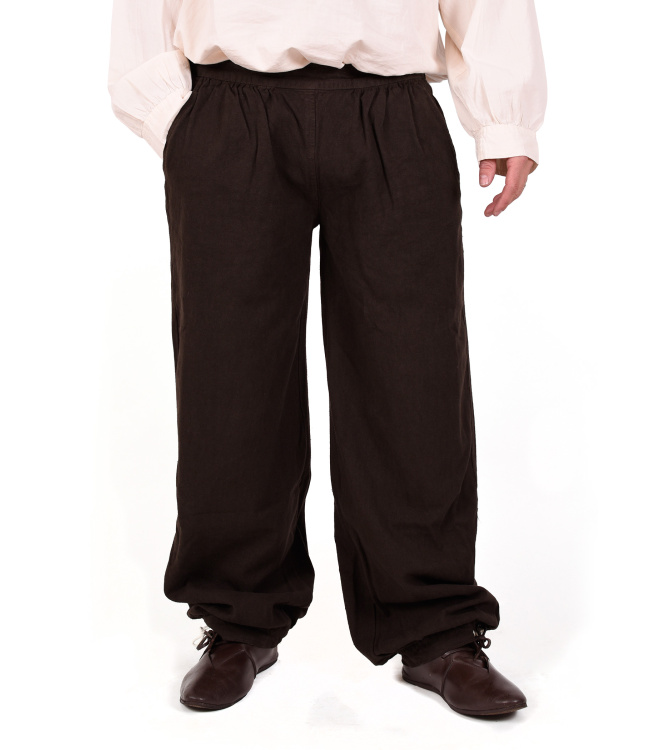 Weite Mittelalter-Hose Hermann, braun
