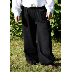 Weite Mittelalter-Hose Hermann, schwarz