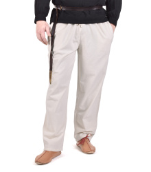Einfache Mittelalter-Hose Hagen, natur
