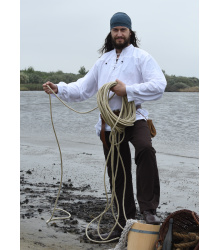 Mittelalter-Hemd Ludwig, weiß