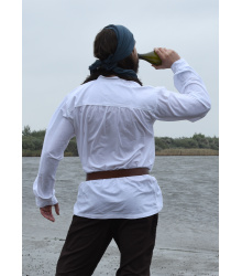 Mittelalter-Hemd Ludwig, weiß