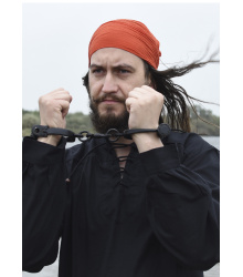 Mittelalter-Hemd Ludwig, schwarz