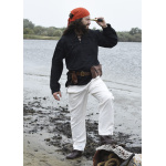 Mittelalter-Hemd Ludwig, schwarz