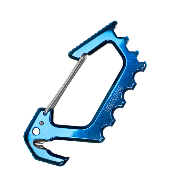 Karabinerhaken Kershaw Jens Carabiner, Blau