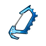 Karabinerhaken Kershaw Jens Carabiner, Blau