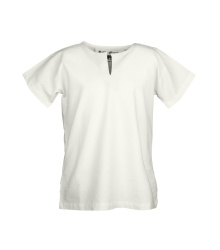 Kinder Mittelalter-Tunika Linus, kurzarm, natur