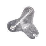 Wikinger Kleeblattfibel Värnamo, Brosche, Gewandschliesse