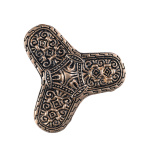 Wikinger Kleeblattfibel Värnamo, Brosche, Gewandschliesse