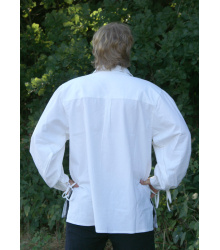 Spätmittelalter-Hemd aus Baumwolle, natur