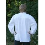 Spätmittelalter-Hemd aus Baumwolle, natur