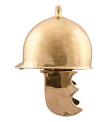 Republikanischer Montefortino-Helm, Messing, ca. 1,2 mm