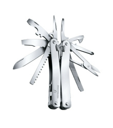 SwissTool Spirit X, in Leder-Etui