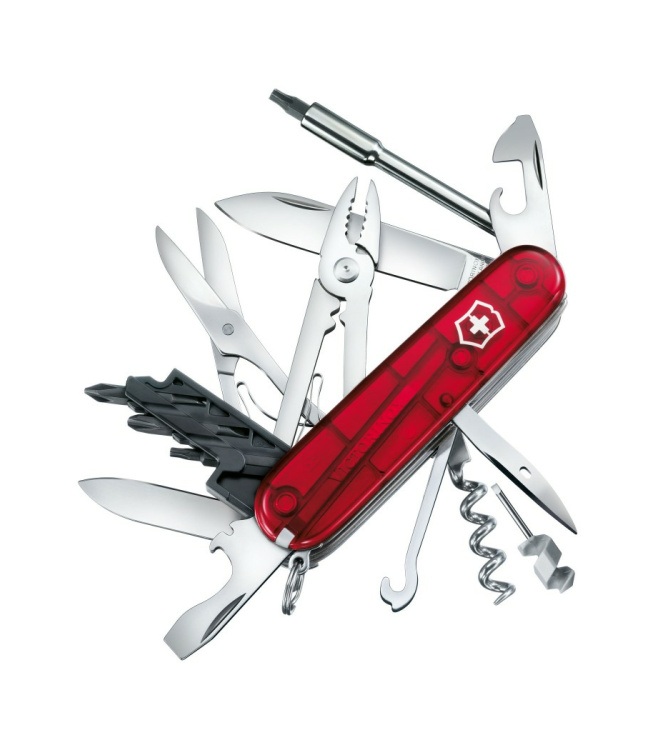 CyberTool M, rot transparent