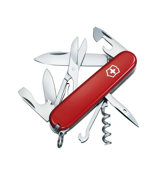 Offiziersmesser, Climber, rot