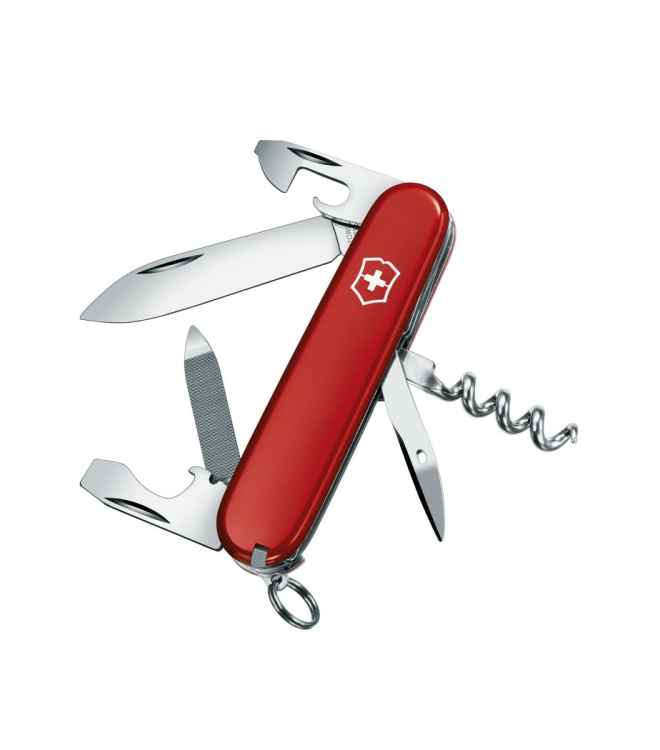 Offiziersmesser, Sportsman, rot