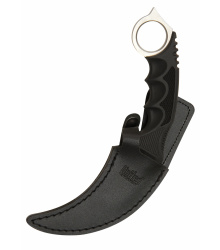 Honshu Karambit-Messer, Silberfarben, mit Stiefelscheide