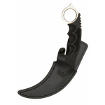 Honshu Karambit-Messer, Silberfarben, mit Stiefelscheide