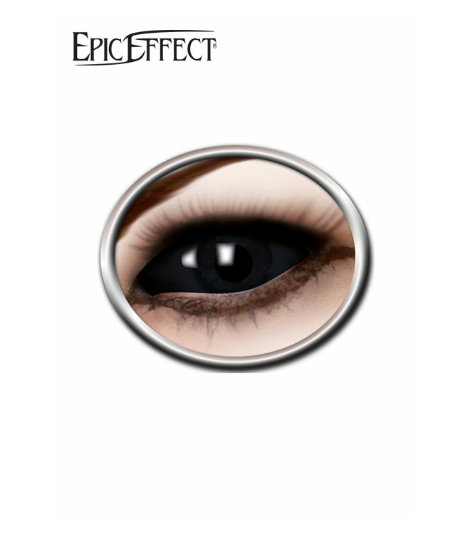 Farbige Sclera Kontaktlinsen - Schwarz