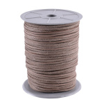 Vierkantriemen, 2,8 mm, verschiedene Farben, 50 m Rolle